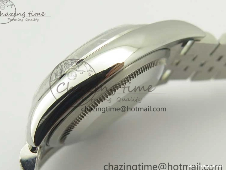 Good Copy Rolex Watches ARF 116234 1:1 DateJust 904L Markers Black SS Minimalist V 904L on 36 Jubilee Bracelet Sticks SS Dial 3374 Best SA3135 Edition 0113